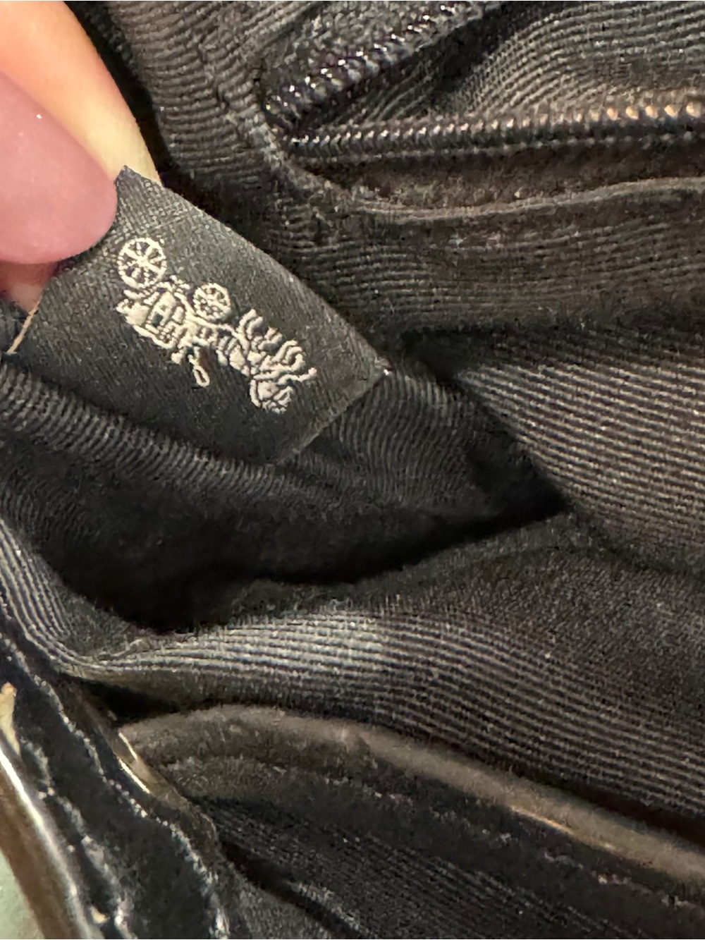 Coach Elle backpack featuring a signature canvas print and smooth leather trim. - Picture 5 of 11